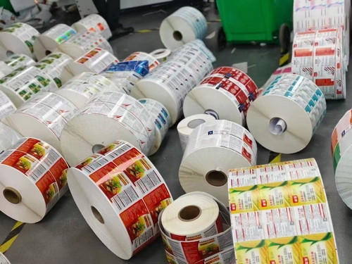 食品彩色标签